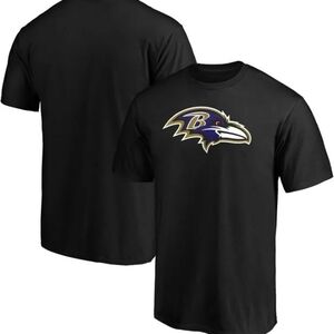 Baltimore Ravens Men's Short Sleeve Tee - Black